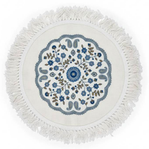 رومیزی پته طرح دشت گل